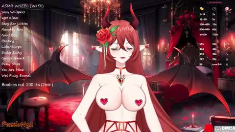 Snapshot of passionyx chatting on January 2025 03:12:01 AM Succubus Nyx online show from January 2025 03:12:01 AM