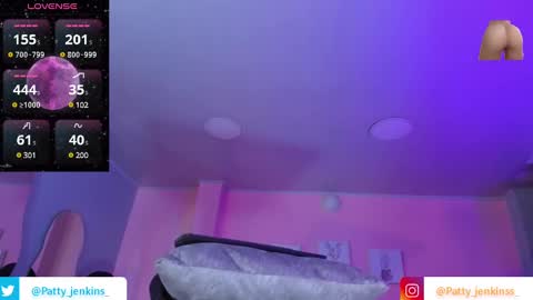 Snapshot of patty_jenkinss chatting on December 2024 03:40:02 AM Hi Pvt open Moans from lovense tell me Fav 113366 Especial level 33 online show from December 2024 03:40:02 AM