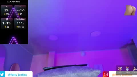 Snapshot of patty_jenkinss chatting on December 2024 04:23:02 AM Hi Pvt open Moans from lovense tell me Fav 113366 Especial level 33 online show from December 2024 04:23:02 AM