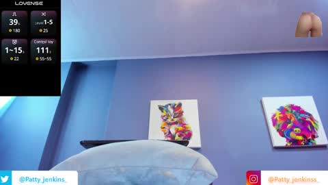 Snapshot of patty_jenkinss chatting on December 2024 07:08:01 AM Hi Pvt open Moans from lovense tell me Fav 113366 Especial level 33 online show from December 2024 07:08:01 AM