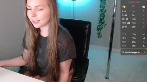 Snapshot of peachypiperxo chatting on April 2026 09:37:01 AM Piper Green online show from April 2026 09:37:01 AM