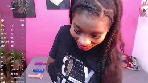 Snapshot of petitelittleebony chatting on February 2025 06:47:02 PM little sharon online show from February 2025 06:47:02 PM