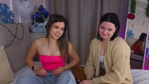 Lora black  and Lili blonde welcome you here online show from December 2024 11:22:01 AM