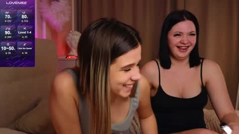 Lora black  and Lili blonde welcome you here online show from January 2025 03:14:02 PM