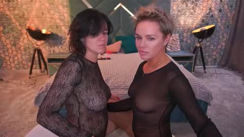 Ira brunette and Vika blonde online show from November 2025 02:06:01 PM