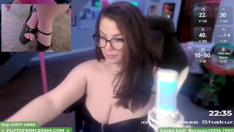 Snapshot of plutoprincess69 chatting on March 2025 09:07:02 AM Pluto Princess online show from March 2025 09:07:02 AM