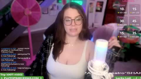 Snapshot of plutoprincess69 chatting on March 2025 07:27:02 AM Pluto Princess online show from March 2025 07:27:02 AM