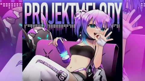 Snapshot of projektmelody chatting on April 2026 01:25:02 AM Melody AKA Mel Melly online show from April 2026 01:25:02 AM