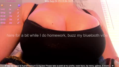 Snapshot of queenayana chatting on September 2025 10:13:01 PM Ayana Delatorre online show from September 2025 10:13:01 PM