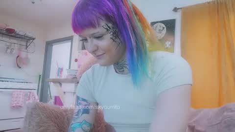 Snapshot of queer_burrito chatting on May 2026 04:03:01 PM Sky Burrito online show from May 2026 04:03:01 PM
