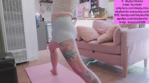 Snapshot of queer_burrito chatting on May 2026 07:00:02 PM Sky Burrito online show from May 2026 07:00:02 PM