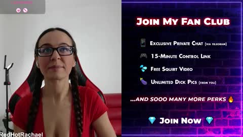 Red Hot Rachael online show from November 2025 04:18:02 PM