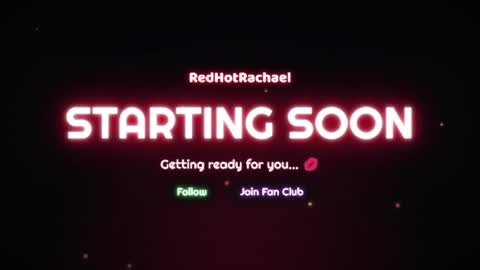Red Hot Rachael online show from June 2026 03:00:01 PM