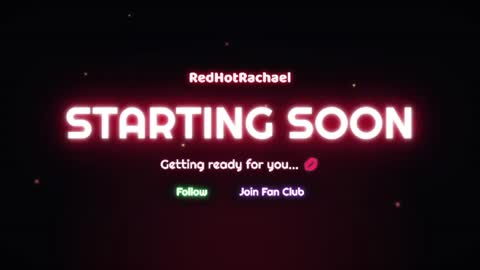 Red Hot Rachael online show from June 2026 02:59:02 PM
