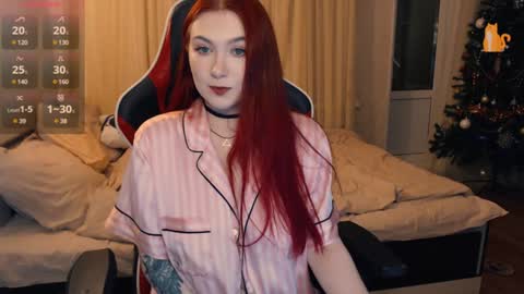 Snapshot of redhaired_kitty chatting on January 2025 09:26:01 PM Lina online show from January 2025 09:26:01 PM