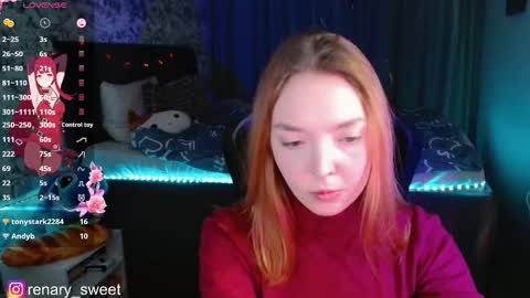 Snapshot of renary_sweet chatting on December 2024 10:34:01 PM Renary online show from December 2024 10:34:01 PM