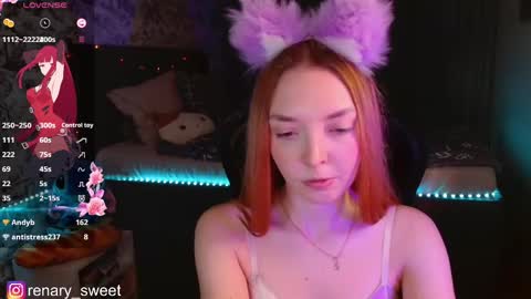 Snapshot of renary_sweet chatting on December 2024 11:58:01 PM Renary online show from December 2024 11:58:01 PM