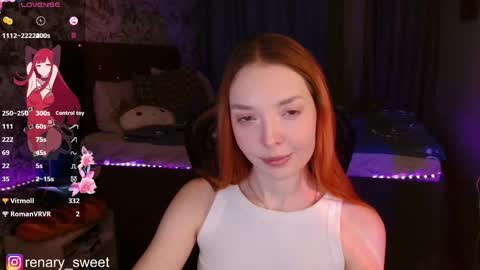Snapshot of renary_sweet chatting on December 2024 04:39:01 PM Renary online show from December 2024 04:39:01 PM