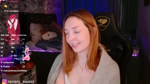 Snapshot of renary_sweet chatting on December 2024 01:47:02 AM Renary online show from December 2024 01:47:02 AM