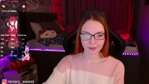 Snapshot of renary_sweet chatting on December 2024 05:22:02 PM Renary online show from December 2024 05:22:02 PM
