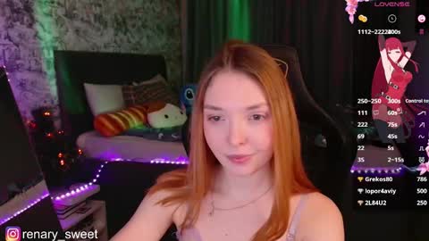 Snapshot of renary_sweet chatting on January 2025 03:13:01 AM Renary online show from January 2025 03:13:01 AM