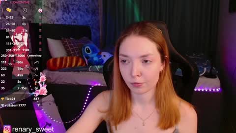 Snapshot of renary_sweet chatting on January 2025 10:54:01 PM Renary online show from January 2025 10:54:01 PM
