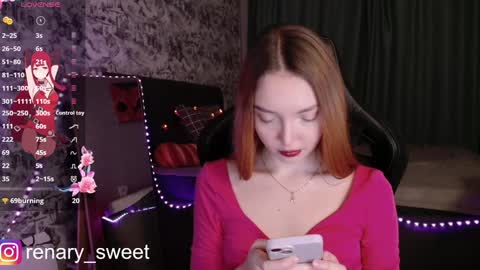 Snapshot of renary_sweet chatting on January 2025 08:15:02 PM Renary online show from January 2025 08:15:02 PM