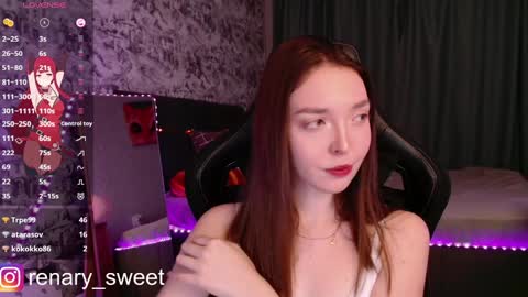 Snapshot of renary_sweet chatting on February 2025 01:02:02 AM Renary online show from February 2025 01:02:02 AM