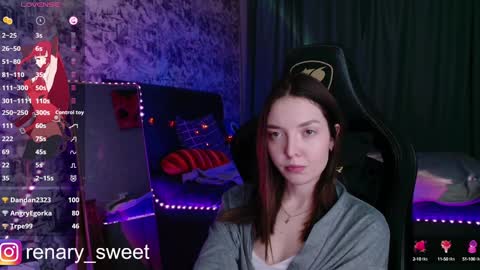 Snapshot of renary_sweet chatting on February 2025 04:03:01 AM Renary online show from February 2025 04:03:01 AM