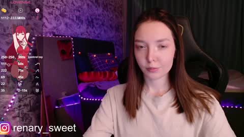Snapshot of renary_sweet chatting on February 2025 04:22:01 PM Renary online show from February 2025 04:22:01 PM