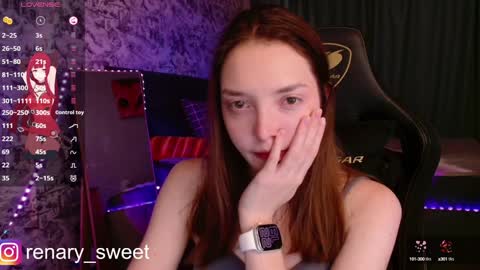 Snapshot of renary_sweet chatting on February 2025 07:18:02 PM Renary online show from February 2025 07:18:02 PM