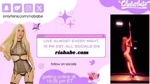 Snapshot of riababe chatting on September 2025 02:22:01 AM ria online show from September 2025 02:22:01 AM