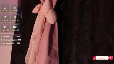 Snapshot of rosannaking chatting on March 2026 07:15:01 AM Aleja online show from March 2026 07:15:01 AM