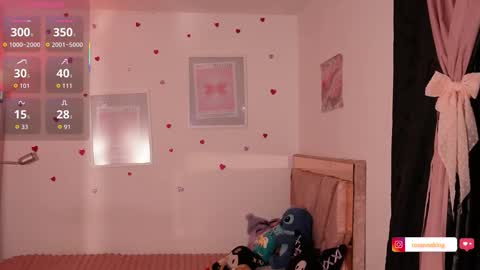 Snapshot of rosannaking chatting on March 2026 02:16:02 AM Aleja online show from March 2026 02:16:02 AM