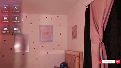 Snapshot of rosannaking chatting on March 2026 01:22:02 AM Aleja online show from March 2026 01:22:02 AM