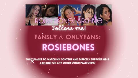 Snapshot of rosiebones chatting on September 2025 10:54:01 PM Rosie Bones online show from September 2025 10:54:01 PM