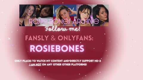 Snapshot of rosiebones chatting on October 2025 09:12:02 PM Rosie Bones online show from October 2025 09:12:02 PM