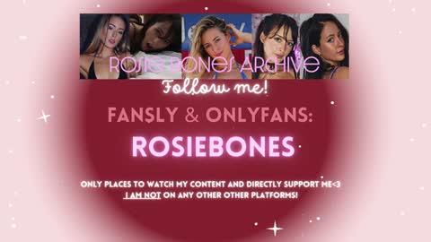 Snapshot of rosiebones chatting on October 2025 09:12:02 PM Rosie Bones online show from October 2025 09:12:02 PM