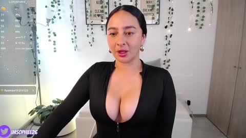 Snapshot of s0phie_26 chatting on January 2025 12:46:02 AM Sofia Independent Model online show from January 2025 12:46:02 AM