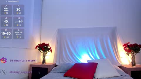 Snapshot of samantha_rogerss chatting on February 2025 12:01:02 PM Sammy online show from February 2025 12:01:02 PM