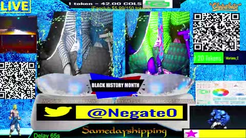 Snapshot of samedayshipping chatting on February 2025 07:09:01 AM OmniNegate online show from February 2025 07:09:01 AM