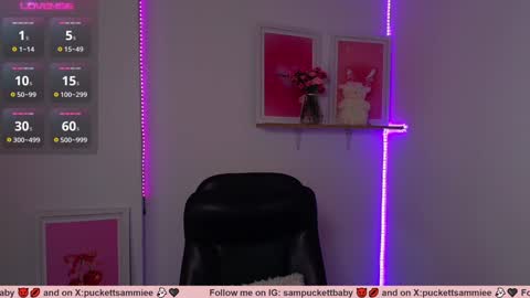 Snapshot of sampuckettbaby chatting on January 2025 08:02:01 PM sampuckettbaby online show from January 2025 08:02:01 PM