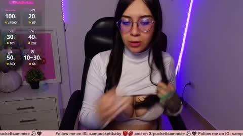 Snapshot of sampuckettbaby chatting on March 2025 03:13:02 AM sampuckettbaby online show from March 2025 03:13:02 AM