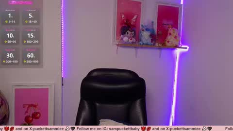Snapshot of sampuckettbaby chatting on March 2025 03:56:01 PM sampuckettbaby online show from March 2025 03:56:01 PM
