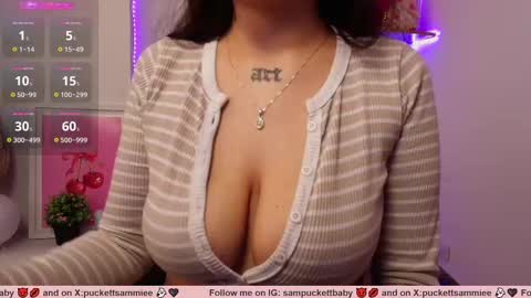 Snapshot of sampuckettbaby chatting on March 2025 06:41:02 PM sampuckettbaby online show from March 2025 06:41:02 PM
