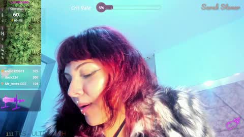 Snapshot of sarah_stoner chatting on January 2025 10:07:02 PM Loren online show from January 2025 10:07:02 PM