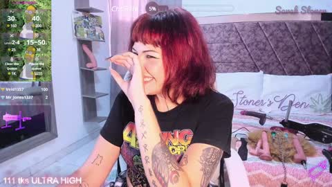 Snapshot of sarah_stoner chatting on February 2025 08:35:02 PM Loren online show from February 2025 08:35:02 PM