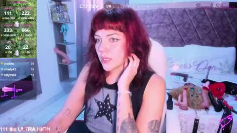 Snapshot of sarah_stoner chatting on February 2025 07:38:01 PM Loren online show from February 2025 07:38:01 PM