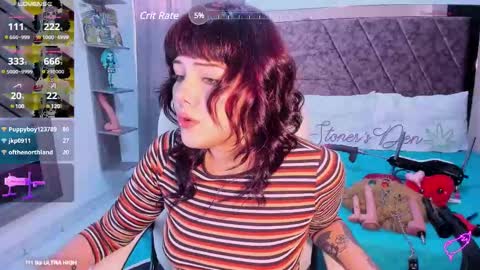 Snapshot of sarah_stoner chatting on February 2025 07:21:01 PM Loren online show from February 2025 07:21:01 PM