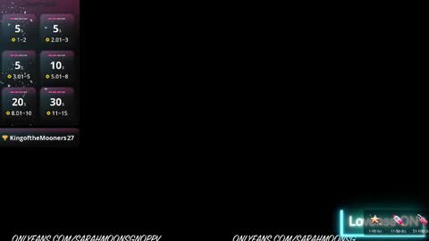 Snapshot of sarahmoonsg chatting on September 2025 04:51:02 AM Sarah Moon online show from September 2025 04:51:02 AM